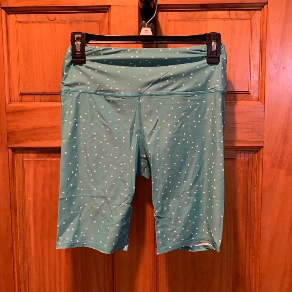 O'Neill Las Flores Cerulean Saphira Dot Bike Shorts Small NWT
